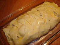 Быстрый мясной пирог с грибамиИнгредиенты:Тесто