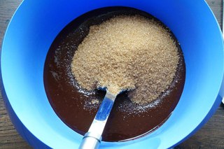 Брауни Ингредиенты:Тёмный шоколад - 350
