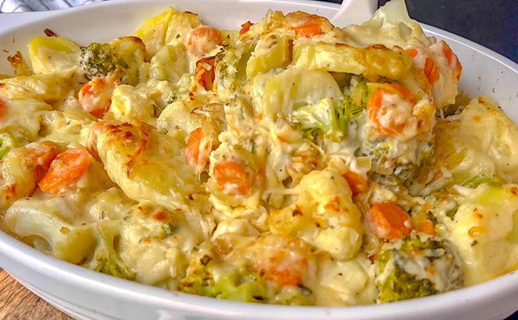 Кулинарный шедевр из капусты, лука и картошки в духовке - Ку-кухня мира