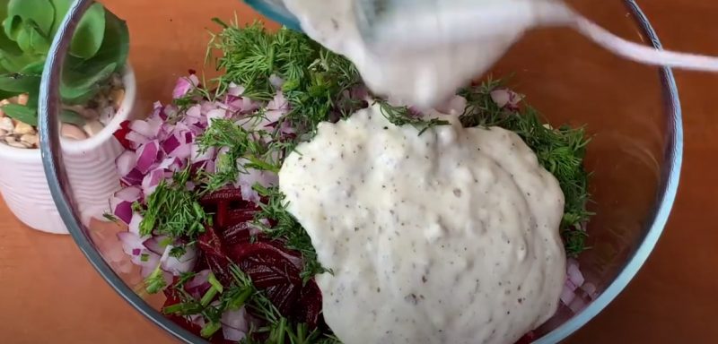 За 5 минут из простой свеклы. Вкусный и полезный салат на каждый день