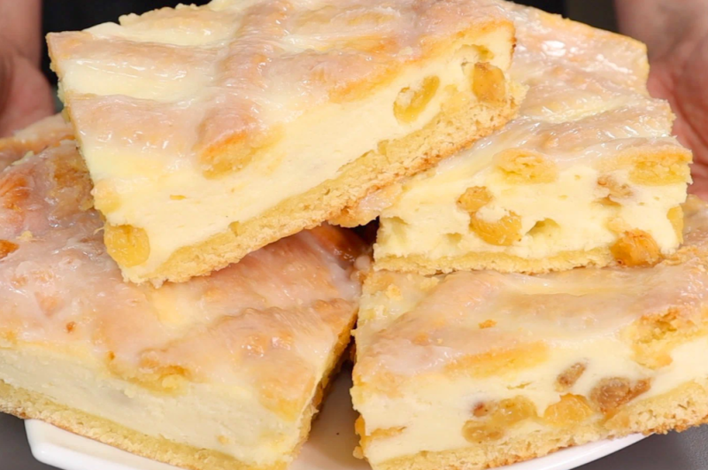 Пирог «Краковский сырник» — настоящая находка для любителей чизкейков и пирогов с творогом