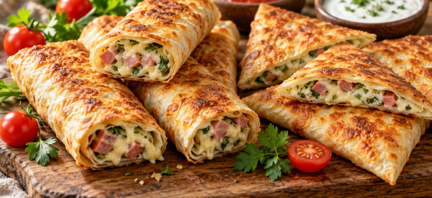 Быстрые рецепты из лаваша: 6 вкусных идей