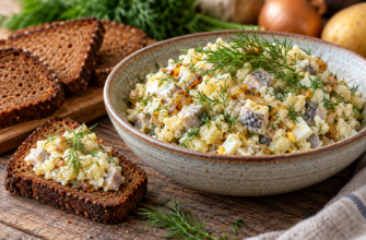 Форшмак из сельди: классический рецепт еврейской закуски