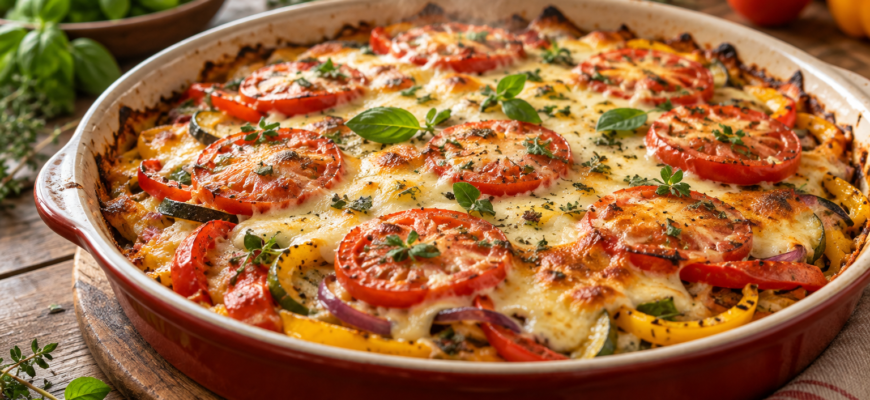 ПП-пицца без теста: рецепт с овощами и сыром