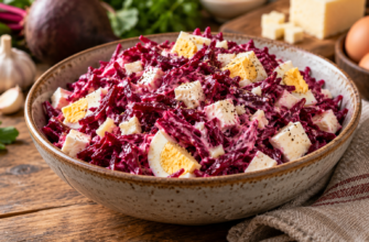 Салат из свеклы с сыром: простой рецепт