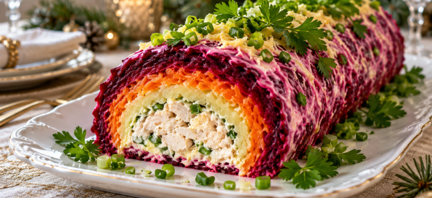 Салат «Королева стола»: праздничный рецепт с курицей и овощами